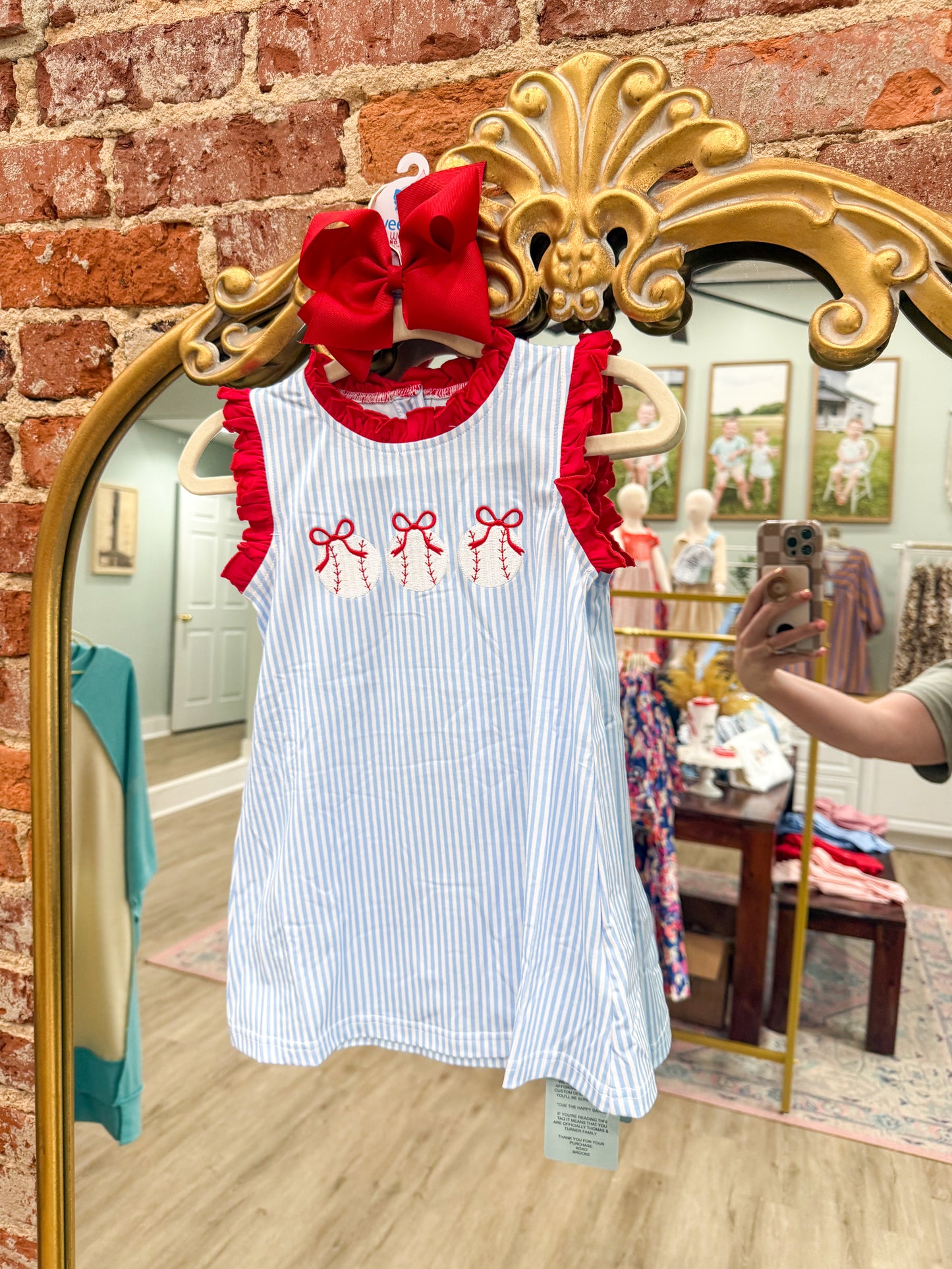 Baseball- Girls Dress