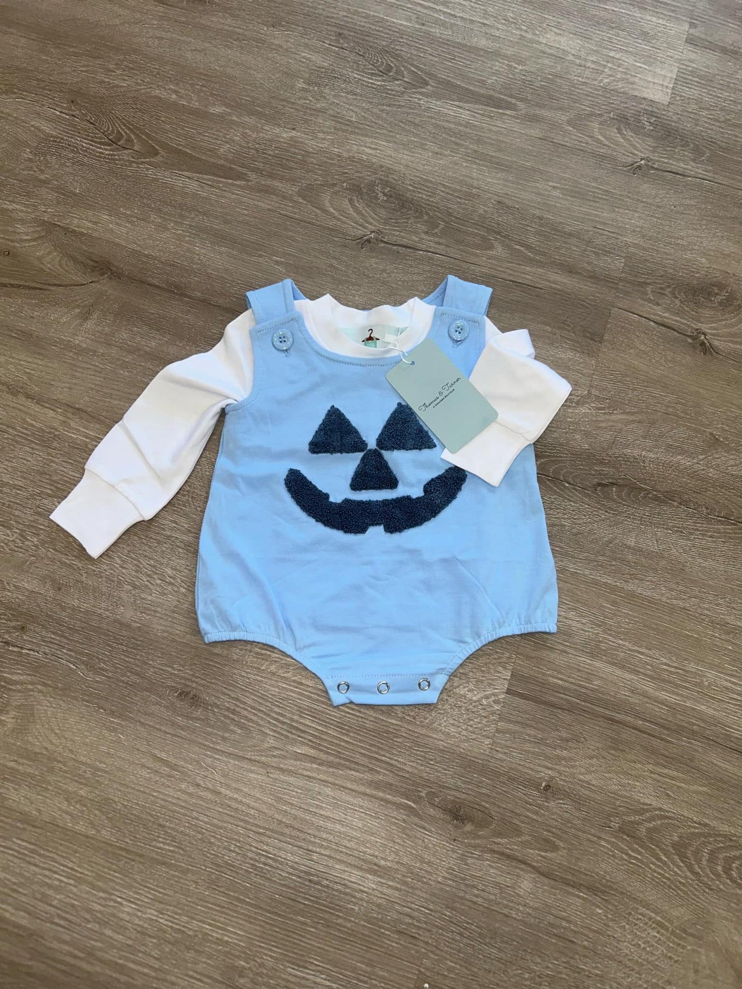 French Knot Pumpkins- Boy Bubble