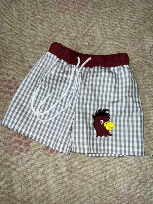 Gameday Garnet - Swim Trunks