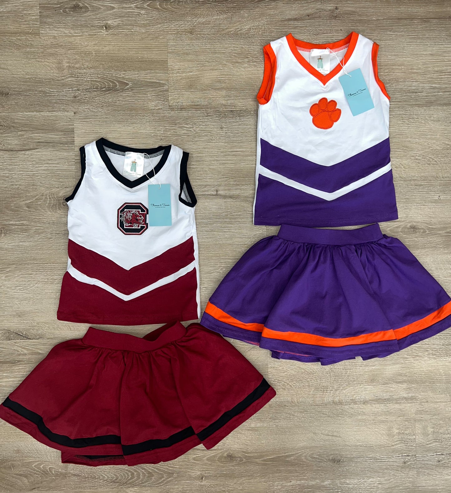 Cheer Skorts - Purple