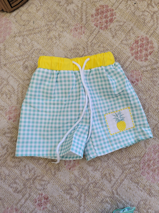 Pineapple Boy Swim Shorts