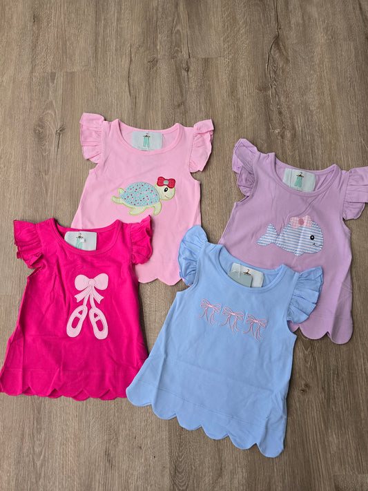 Summer Girl Tees- BOWS