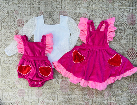 Plush Velvet Valentines- Undershirt