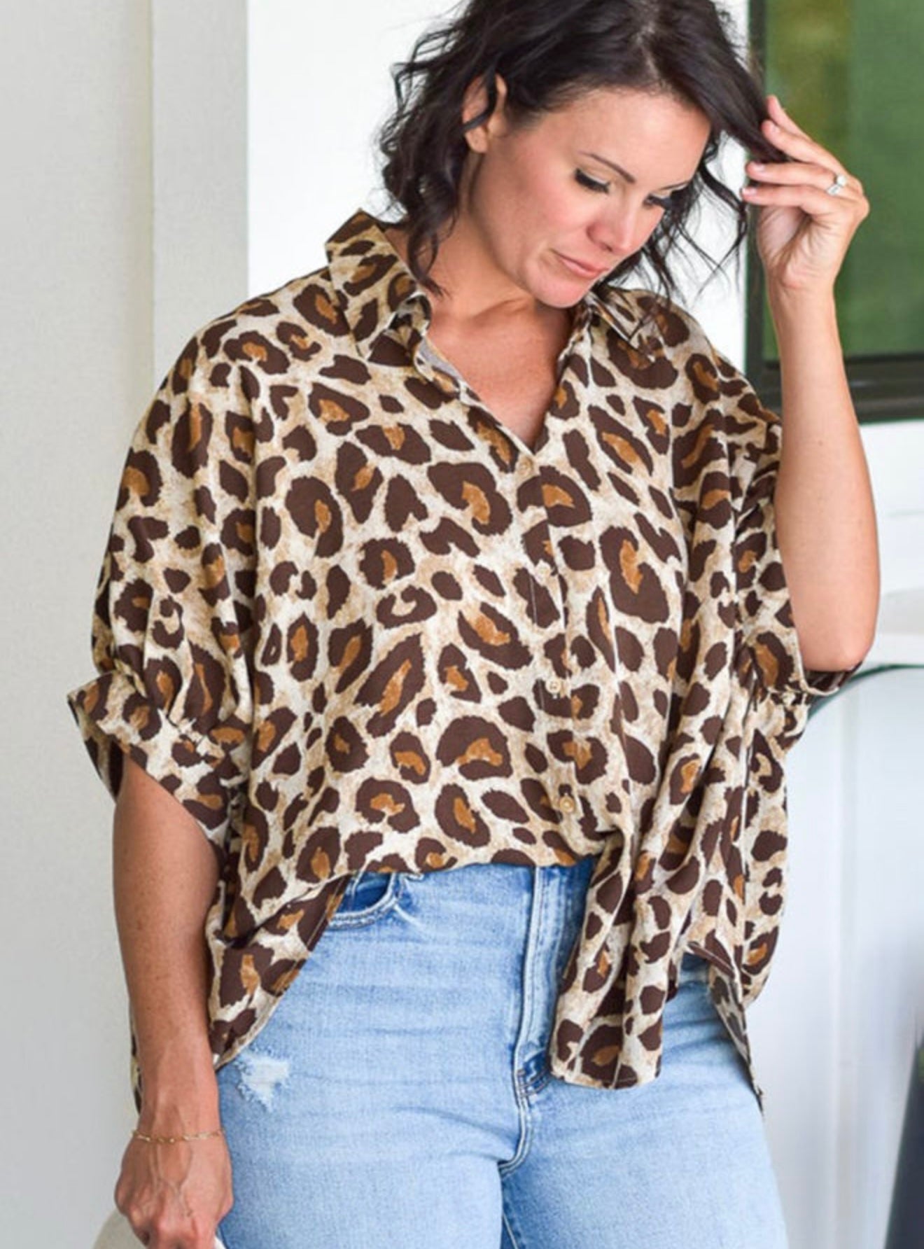 Fierce & Free Blouse -Plus Size
