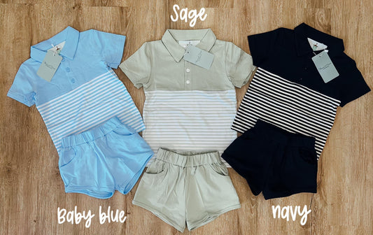 Stripe Boy Sets