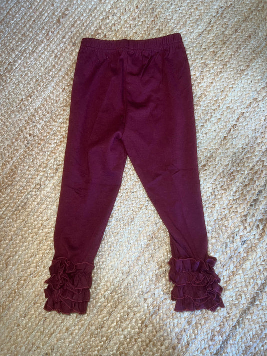 Icing Legging- Maroon