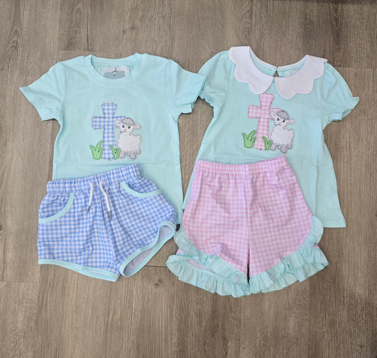LITTLE LAMB BOY SET